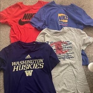 Sports Tee Shirt Bundle (4!)- Nike, etc.